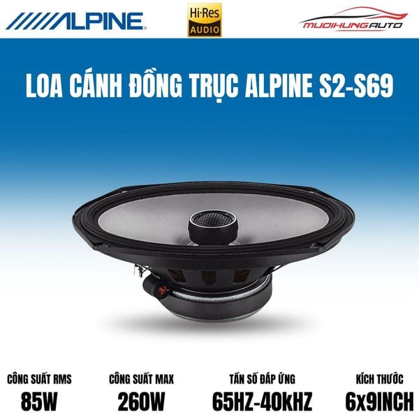 Loa Cánh Đồng Trục Alpine S2-S69