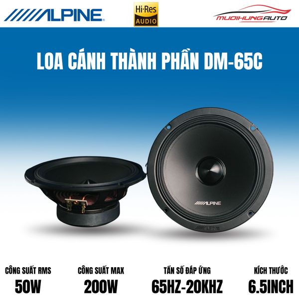 Loa Cánh Thành Phần Alpine DM-65C