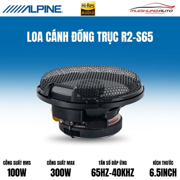 Loa Cánh Đồng Trục Alpine R2-S65