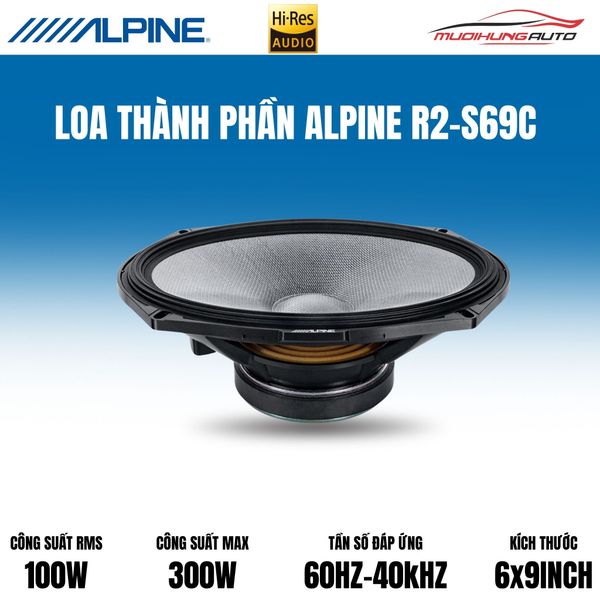 Loa Cánh Thành Phần Alpine R2-S69C