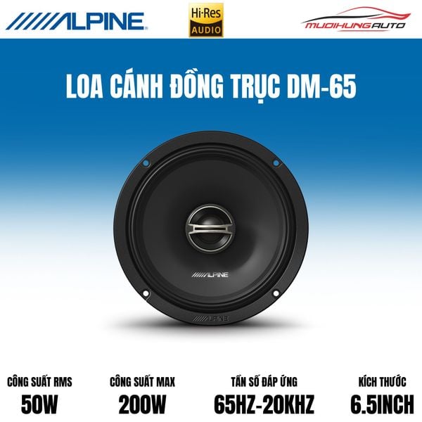 Loa Cánh Đồng Trục Alpine DM-65