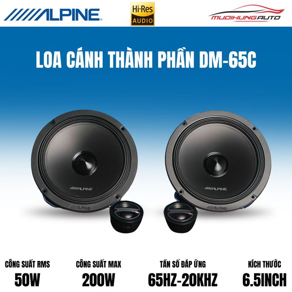 Loa Cánh Thành Phần Alpine DM-65C