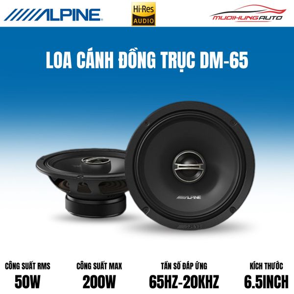 Loa Cánh Đồng Trục Alpine DM-65