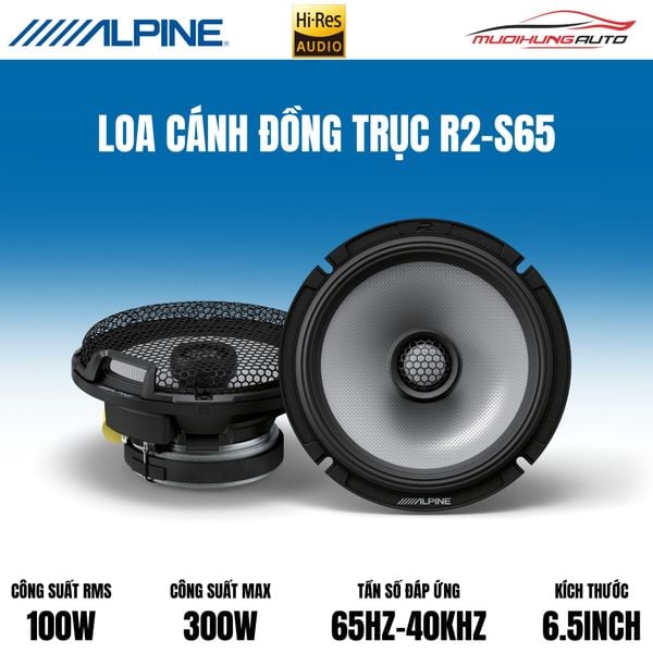 Loa Cánh Đồng Trục Alpine R2-S65