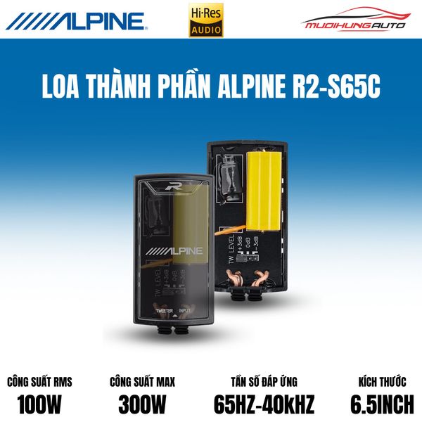 Loa Cánh Thành Phần Alpine R2-S65C