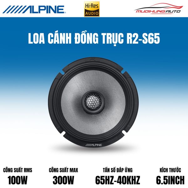 Loa Cánh Đồng Trục Alpine R2-S65