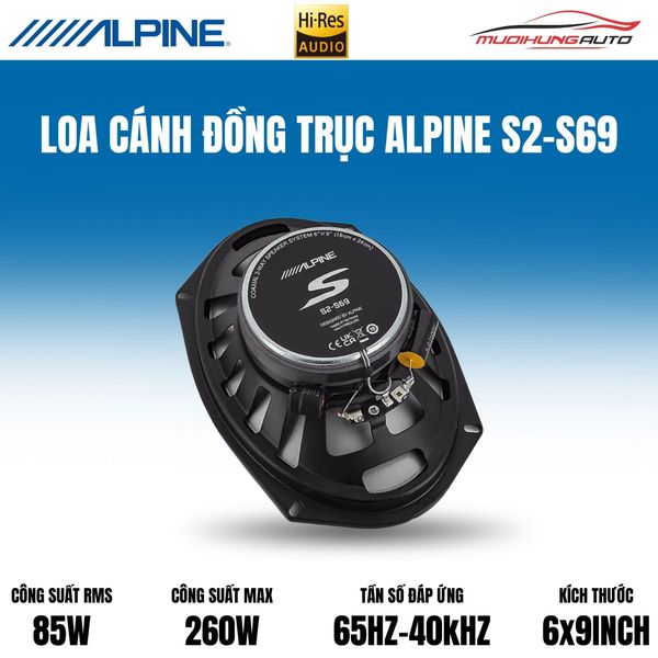 Loa Cánh Đồng Trục Alpine S2-S69