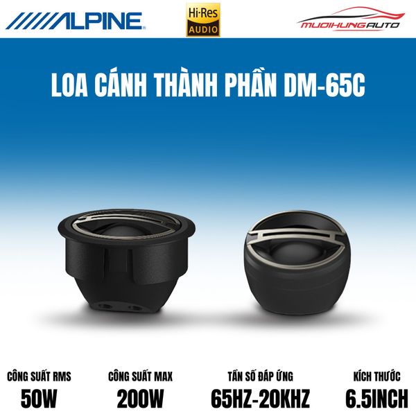 Loa Cánh Thành Phần Alpine DM-65C