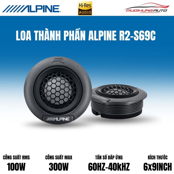 Loa Cánh Thành Phần Alpine R2-S69C