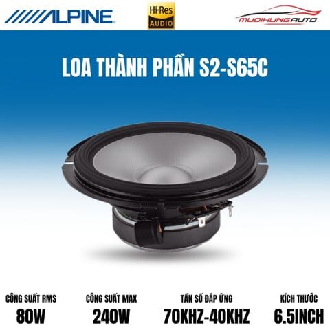 Loa cánh thành phần Alpine S-S65C