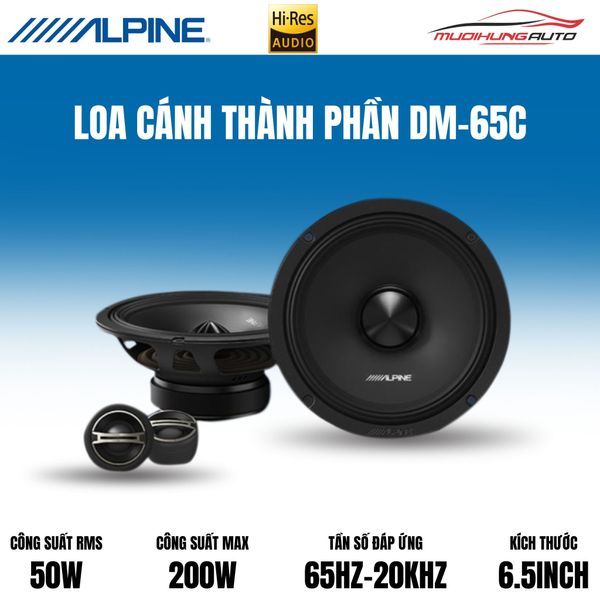 Loa Cánh Thành Phần Alpine DM-65C