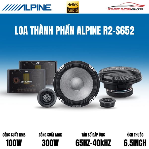 Loa Cánh Thành Phần Alpine R2-S652