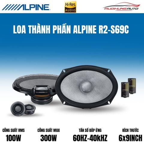 Loa cánh thành phần Alpine R2-S69C