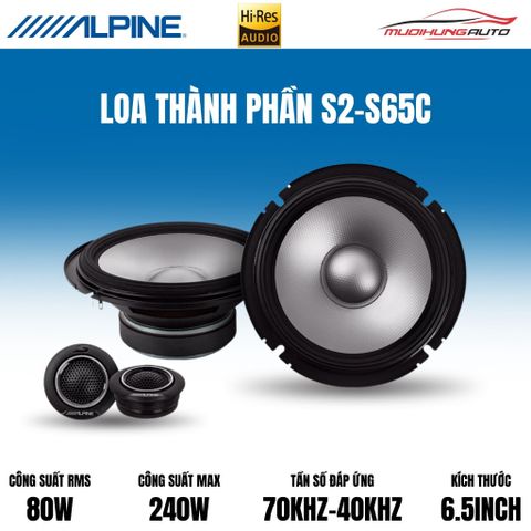 Loa cánh thành phần Alpine S-S65C