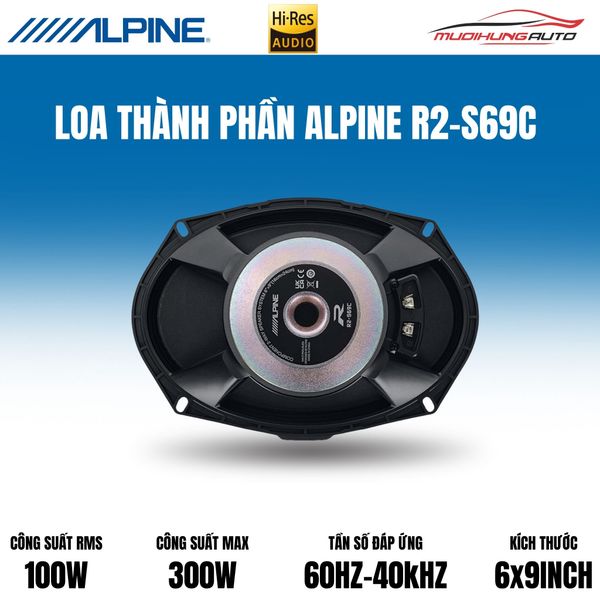 Loa Cánh Thành Phần Alpine R2-S69C