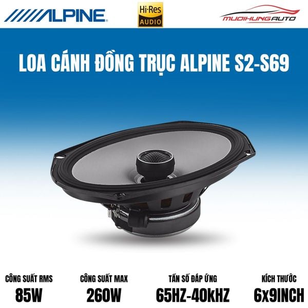 Loa Cánh Đồng Trục Alpine S2-S69