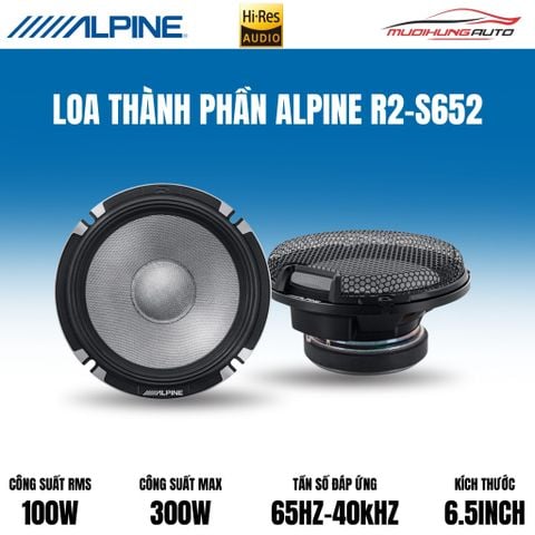 Loa cánh thành phần Alpine R2-S652