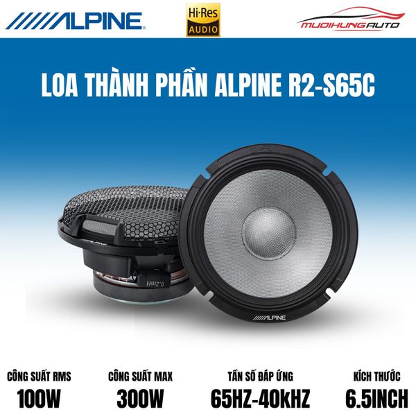 Loa Cánh Thành Phần Alpine R2-S65C