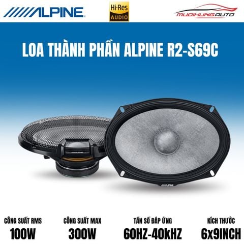 Loa cánh thành phần Alpine R2-S69C