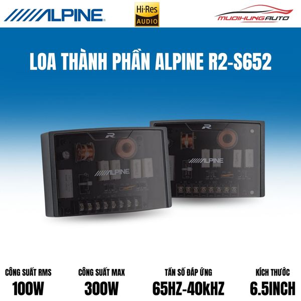 Loa Cánh Thành Phần Alpine R2-S652