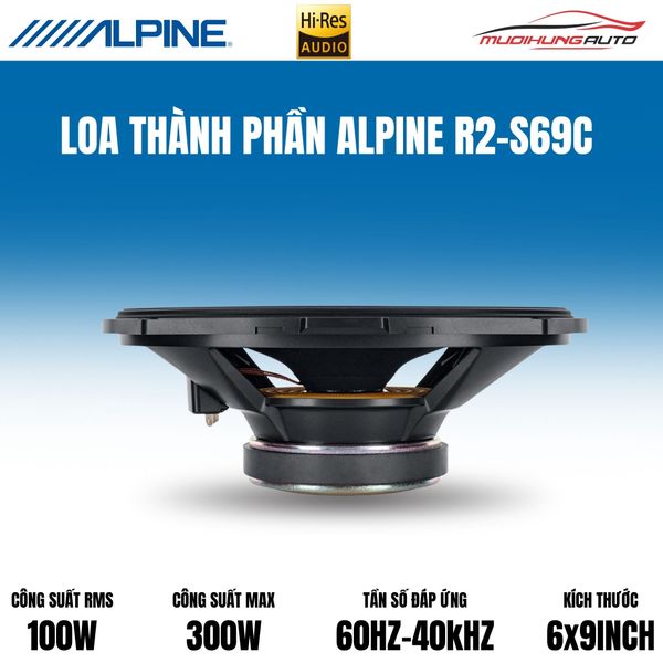 Loa Cánh Thành Phần Alpine R2-S69C