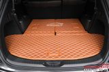 Lót Sàn Da Full Cốp Xe Mazda CX8 2020 Màu Da Bò