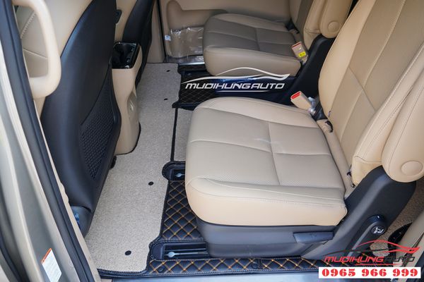Lót Sàn Full Cốp Cho Xe Kia Sedona 2019 - 2020 Cao Cấp