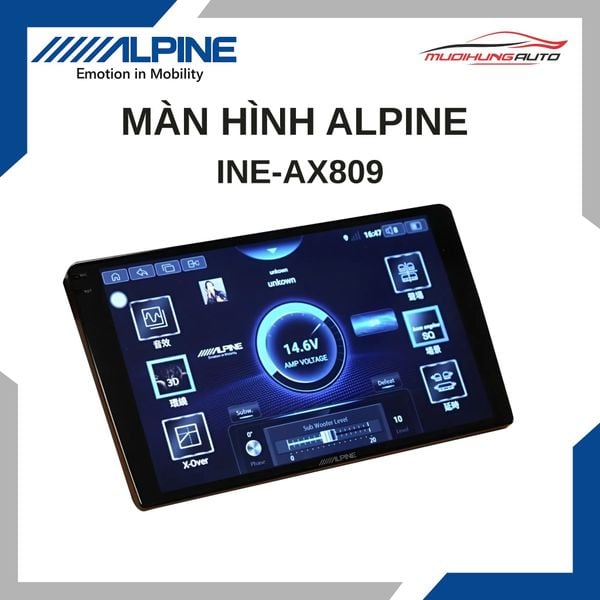 Màn Hình Alpine INE-AX809