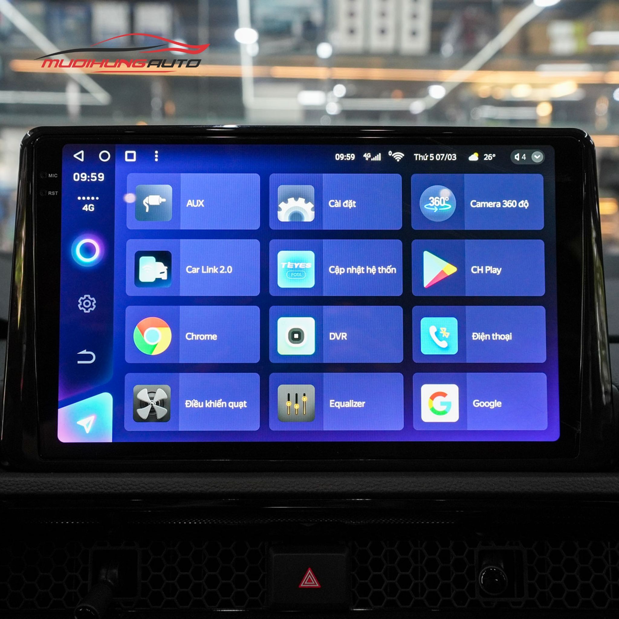Màn Hình Android Honda CRV 2025 Mười Hùng Auto