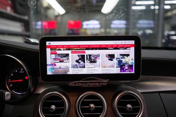 Màn Hình Android Cho Xe Mercedes C200 2022 Cao Cấp