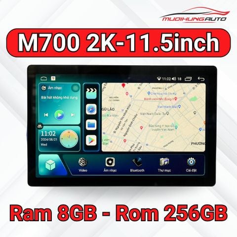 Màn Hình android ô tô M700 2K - 11.5inch