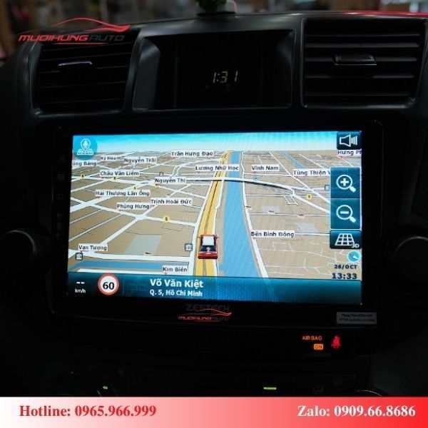 Màn hình Android Xe Toyota Highlander