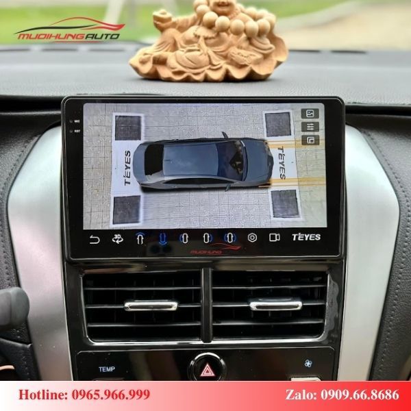 Màn Hình Android Xe Toyota Vios