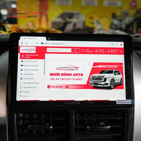 Màn hình Zestech ZX10+ 360 bản tiêu chuẩn