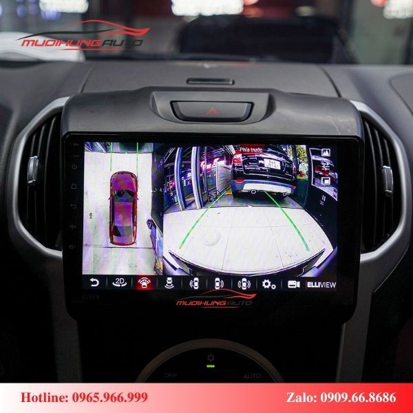 Màn Hình Android Xe Isuzu Mu-X