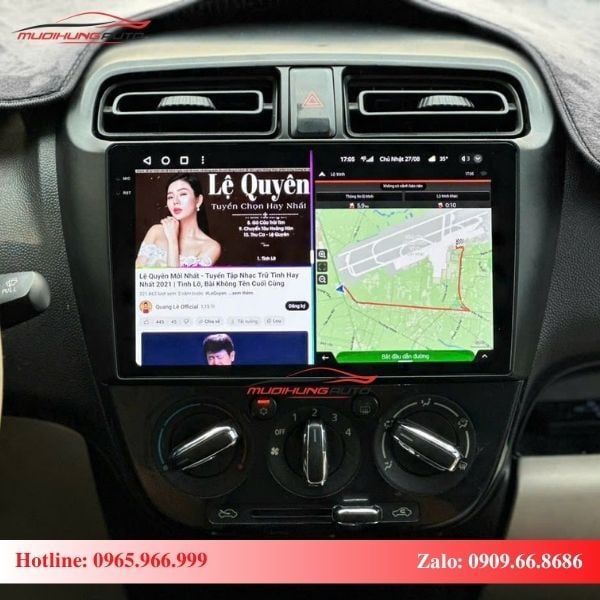Màn Hình Android Xe Mitsubishi Attrage