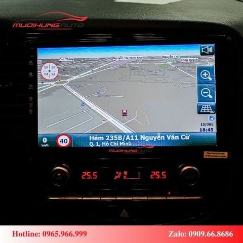 Màn hình Android xe Mitsubishi Outlander
