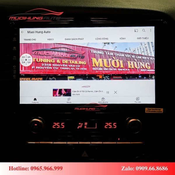 Màn Hình Android Xe Mitsubishi Outlander