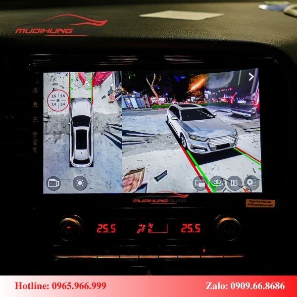 Màn Hình Android Xe Mitsubishi Outlander