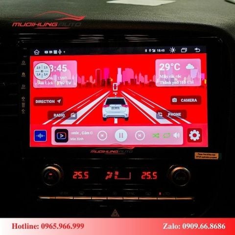 Màn hình Android xe Mitsubishi Outlander