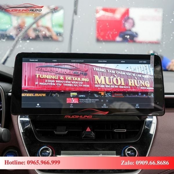 Màn Hình Android Xe Toyota Corolla Cross