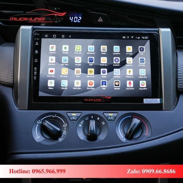 Màn Hình Android Xe Toyota Innova