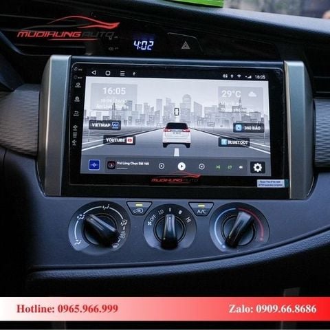 màn hình android xe Toyota Innova
