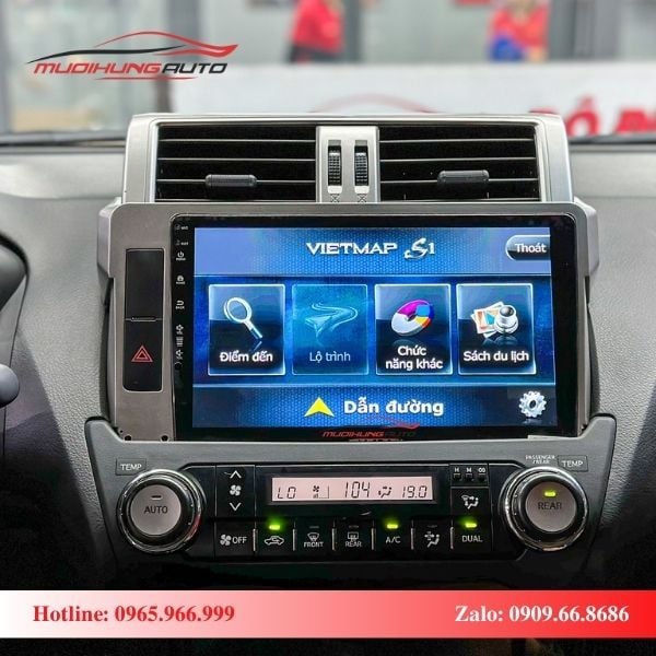 Màn Hình Android Xe Toyota Prado