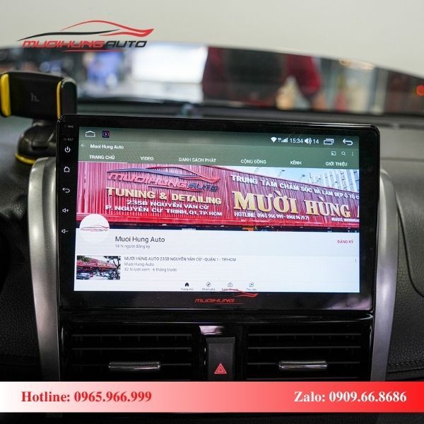 Màn Hình Android Xe Toyota Yaris