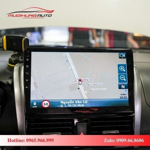 màn hình android xe Toyota Yaris