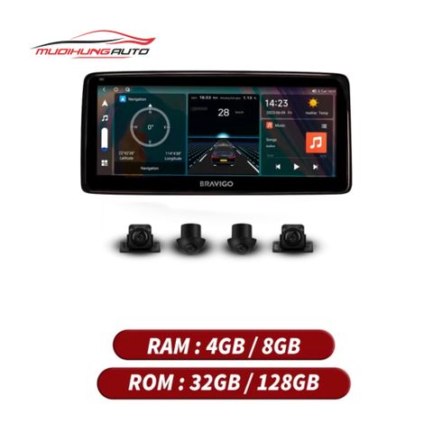 Màn hình Bravigo Blux Mazda 360