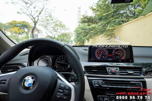 Lắp Màn Hình Android Chính Hãng Theo Xe BMW X1