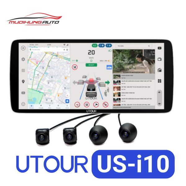 Màn Hình Cluster VF3 Al ADAS Utour US-i10