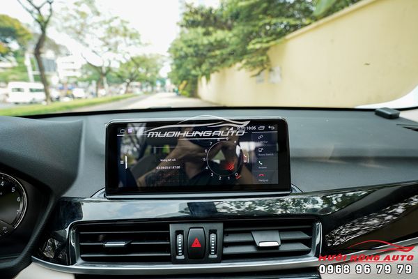 Lắp Màn Hình Android Chính Hãng Theo Xe BMW X1